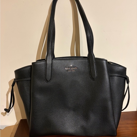 Kate Spade Black Dumpling Medium Tote Bag - Picture 5 of 15